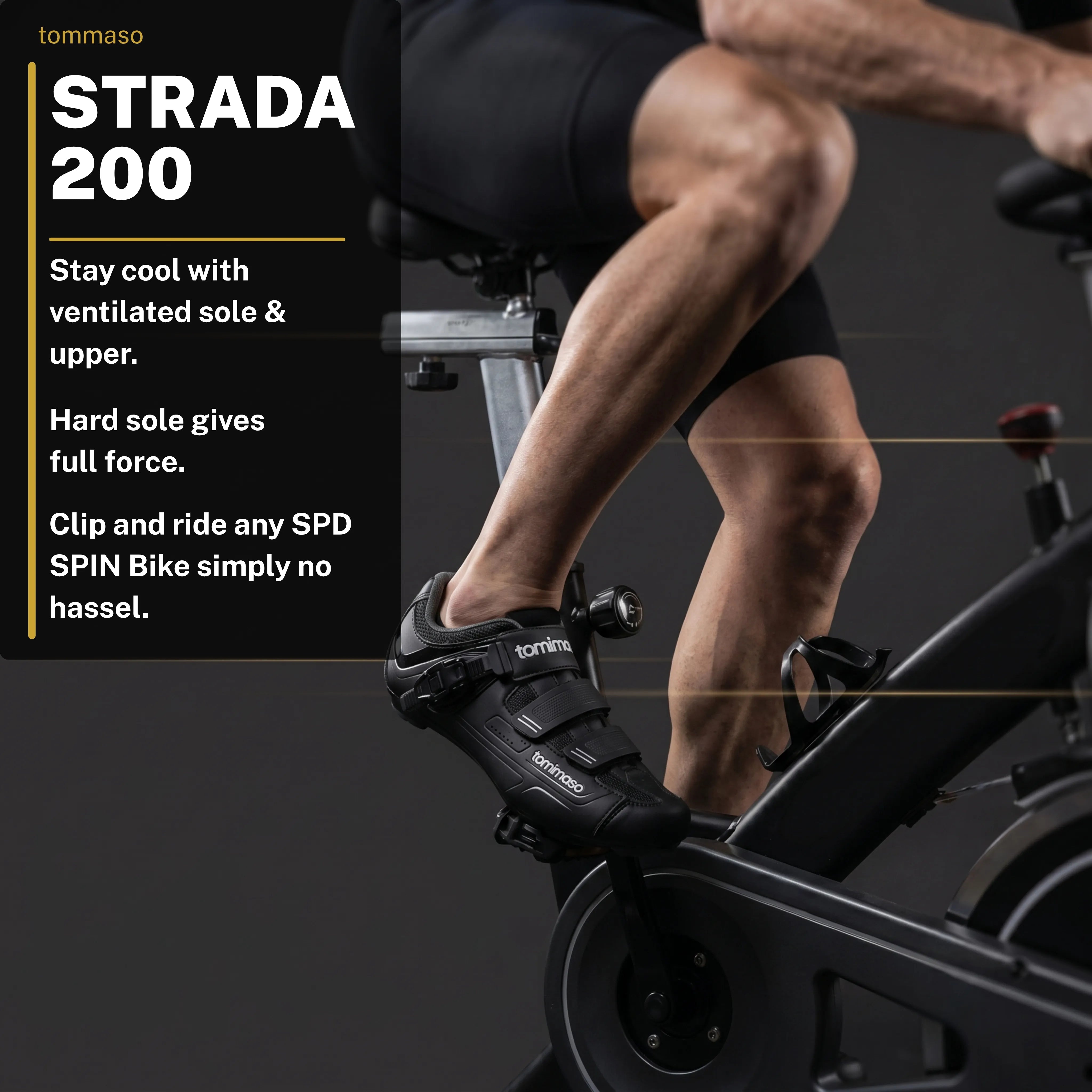 Strada 200 - Indoor Cycling / SPD Cleats Included