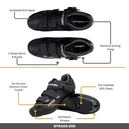 Strada 200 - Indoor Cycling / SPD Cleats Included