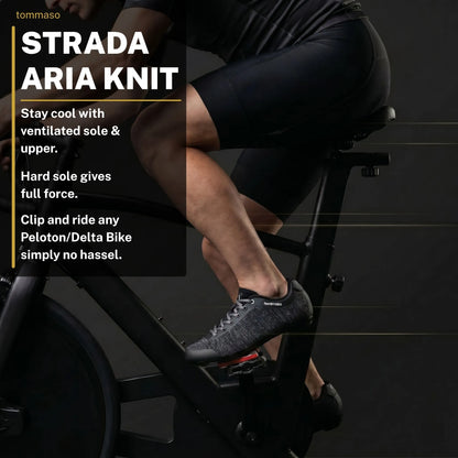 Strada Aria - Peloton Cycling Shoes - Delta Cleats Included