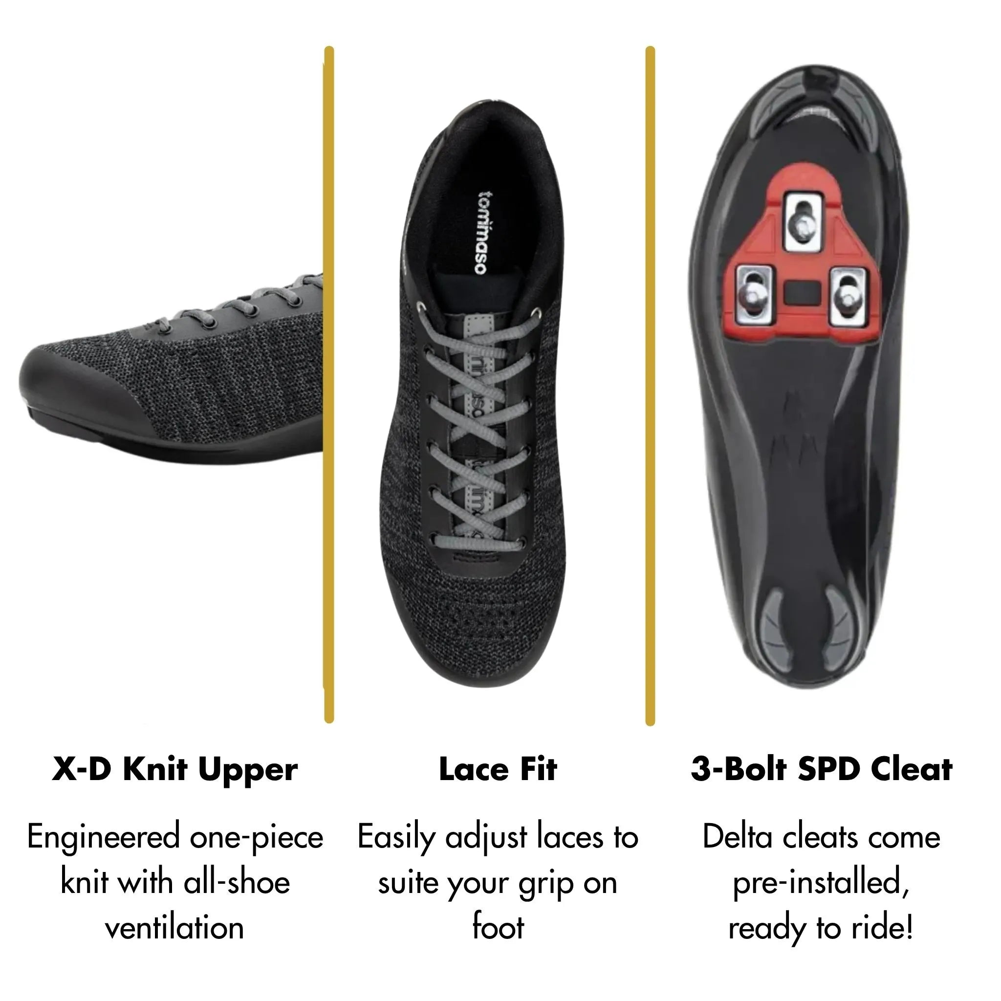 Strada Aria - Peloton Cycling Shoes - Delta Cleats Included