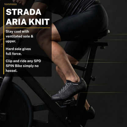 Strada Aria - Indoor Cycling / SPD Cleats Included