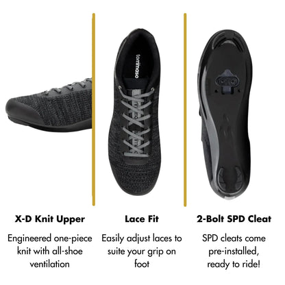 Strada Aria - Indoor Cycling / SPD Cleats Included