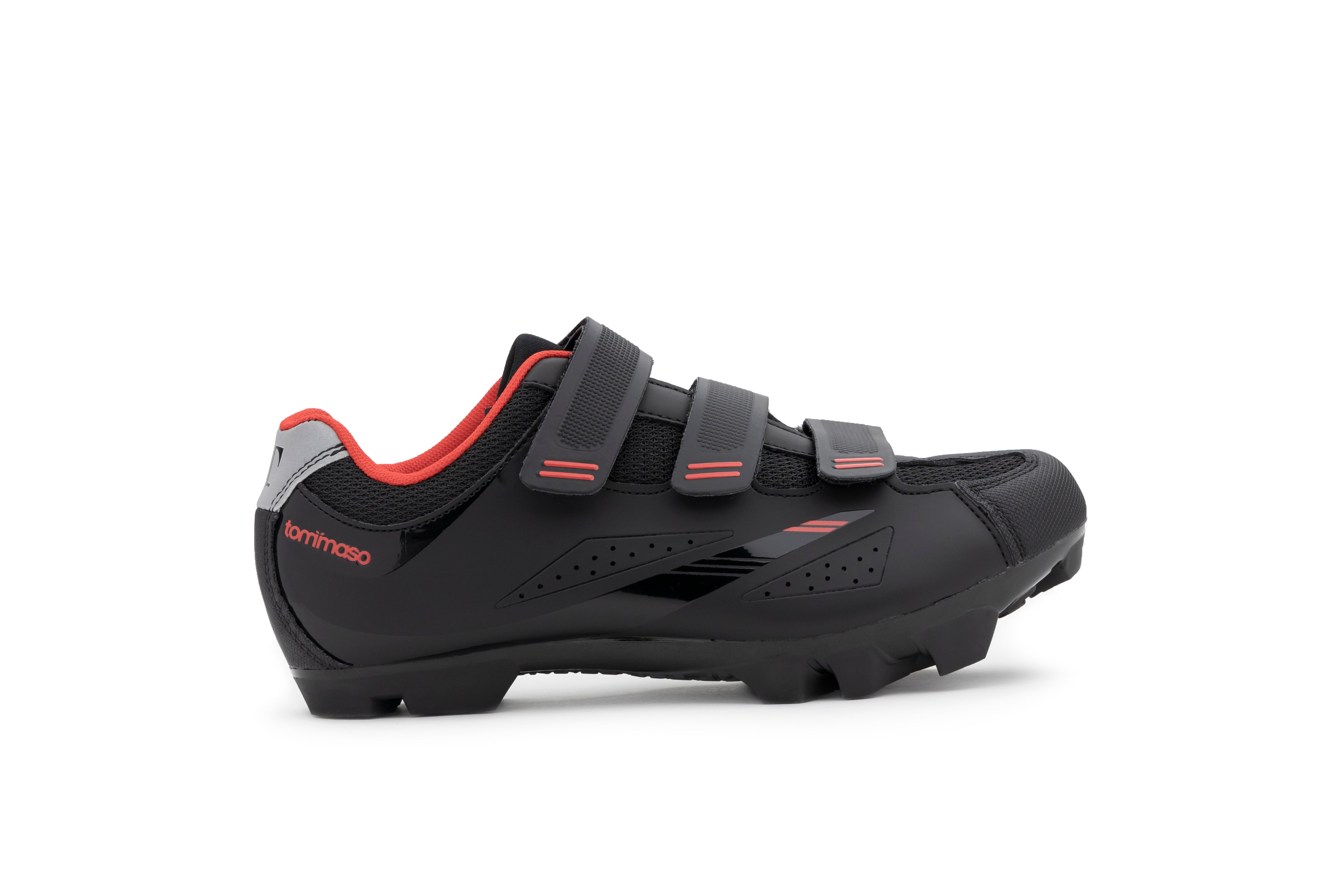 Terra 100 with SPD Cleats - black/red