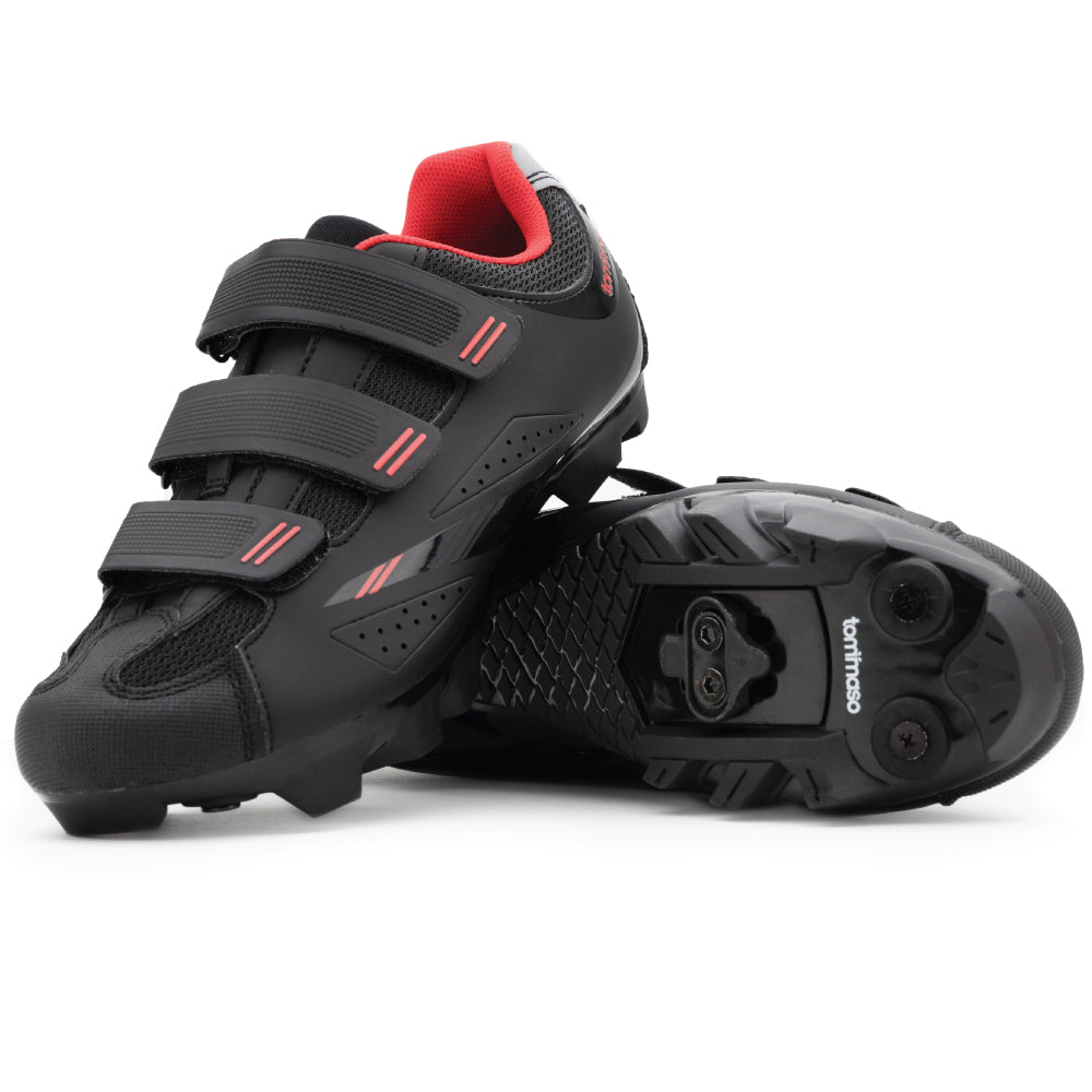 bike shoes for spd pedals Tommaso Cycling, Bike Cleats & Spin Class Cleats SPD Clips for Cycling Shoes Compatible for Indoor, Outdoor, or Mountain Biking Use with Clipless