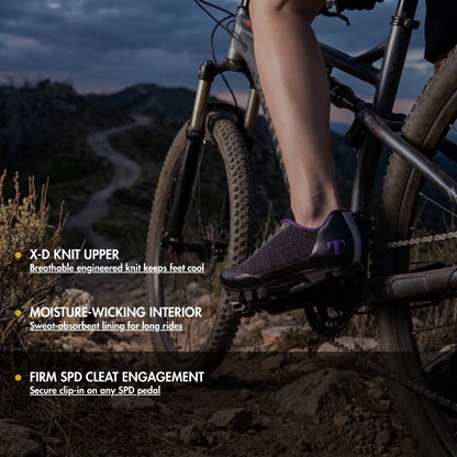 Terra Lace - Indoor Cycling / Mountain Biking with SPD Cleats Included