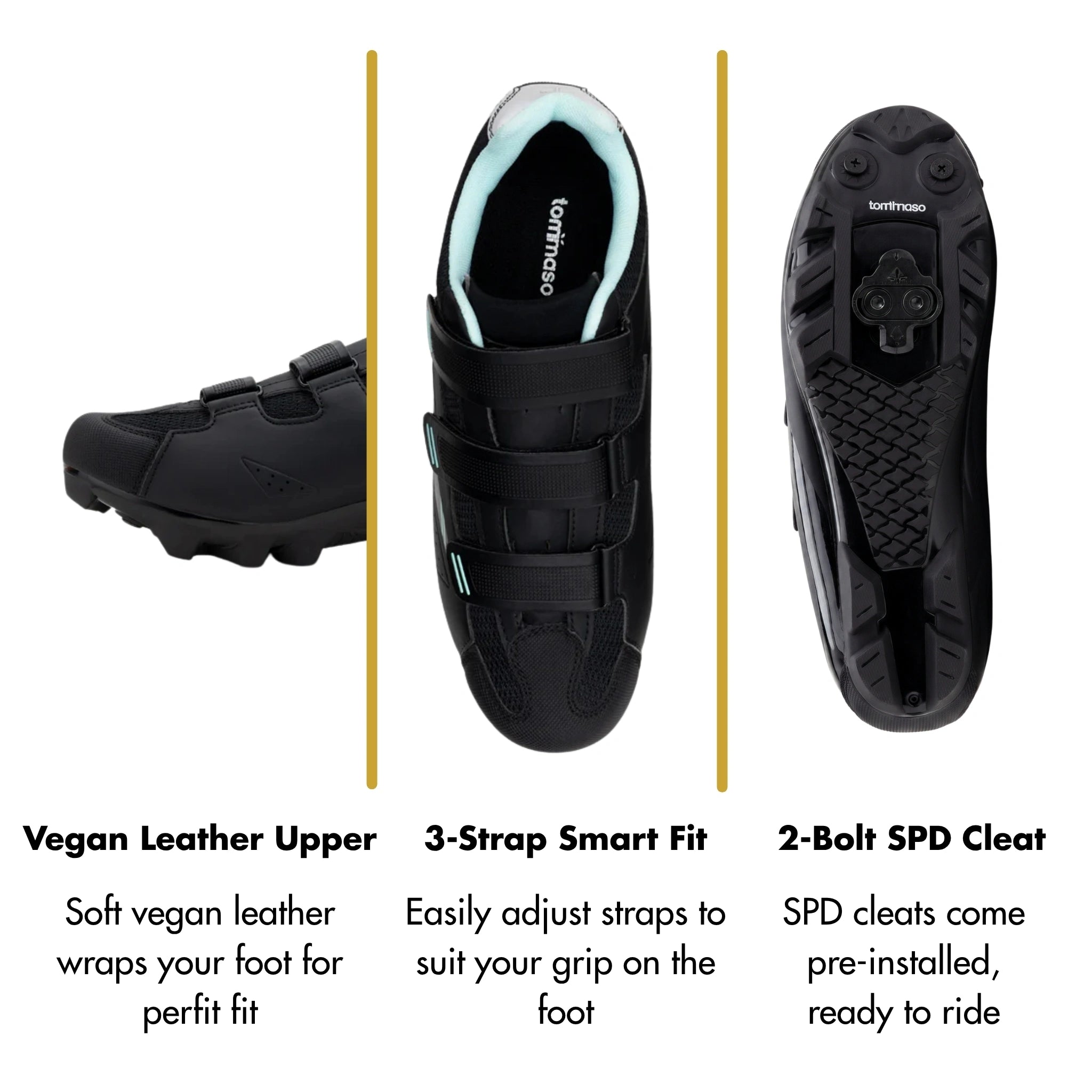 Terra - MTB/Indoor Cycling / SPD Cleats Included
