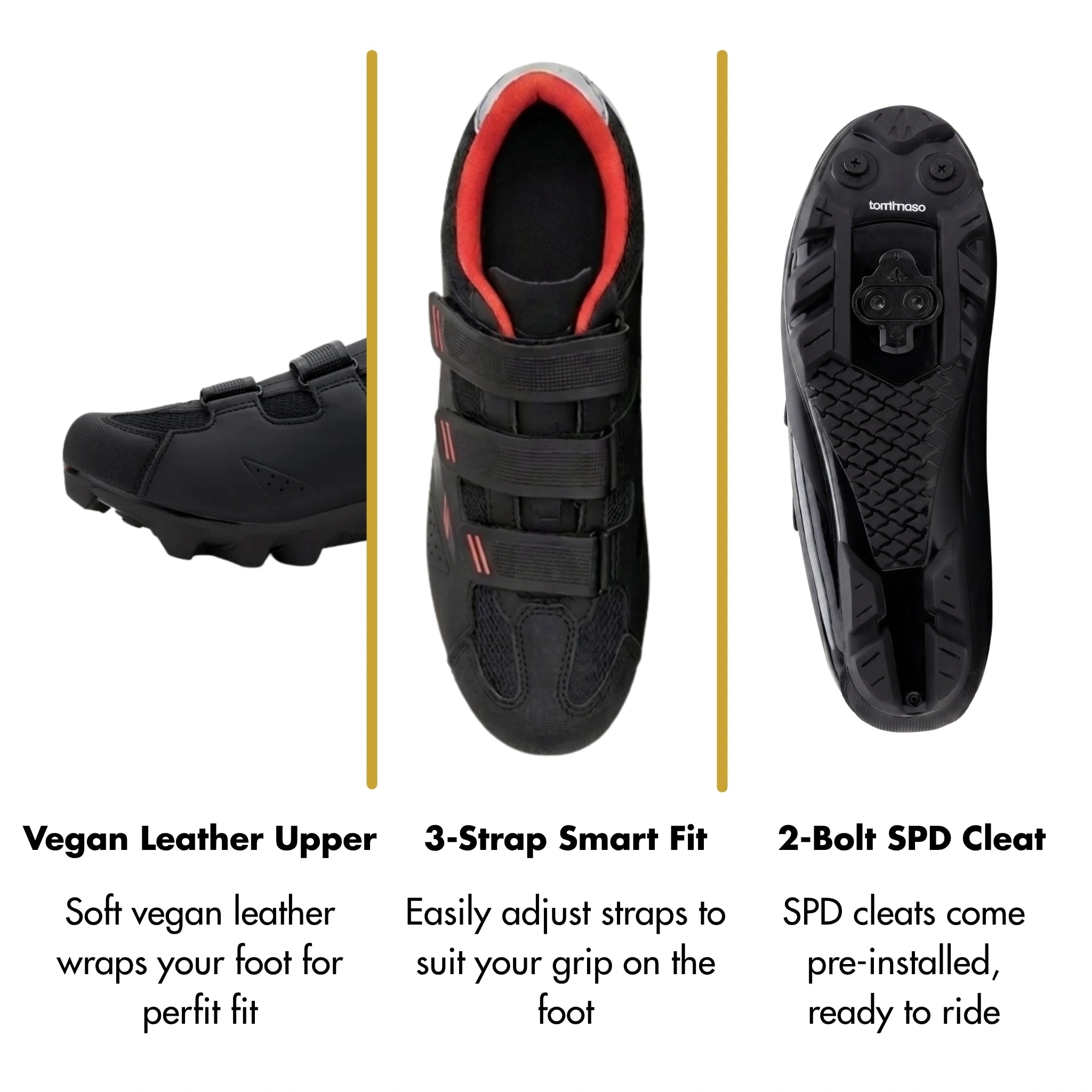 Terra - MTB/Indoor Cycling / SPD Cleats Included