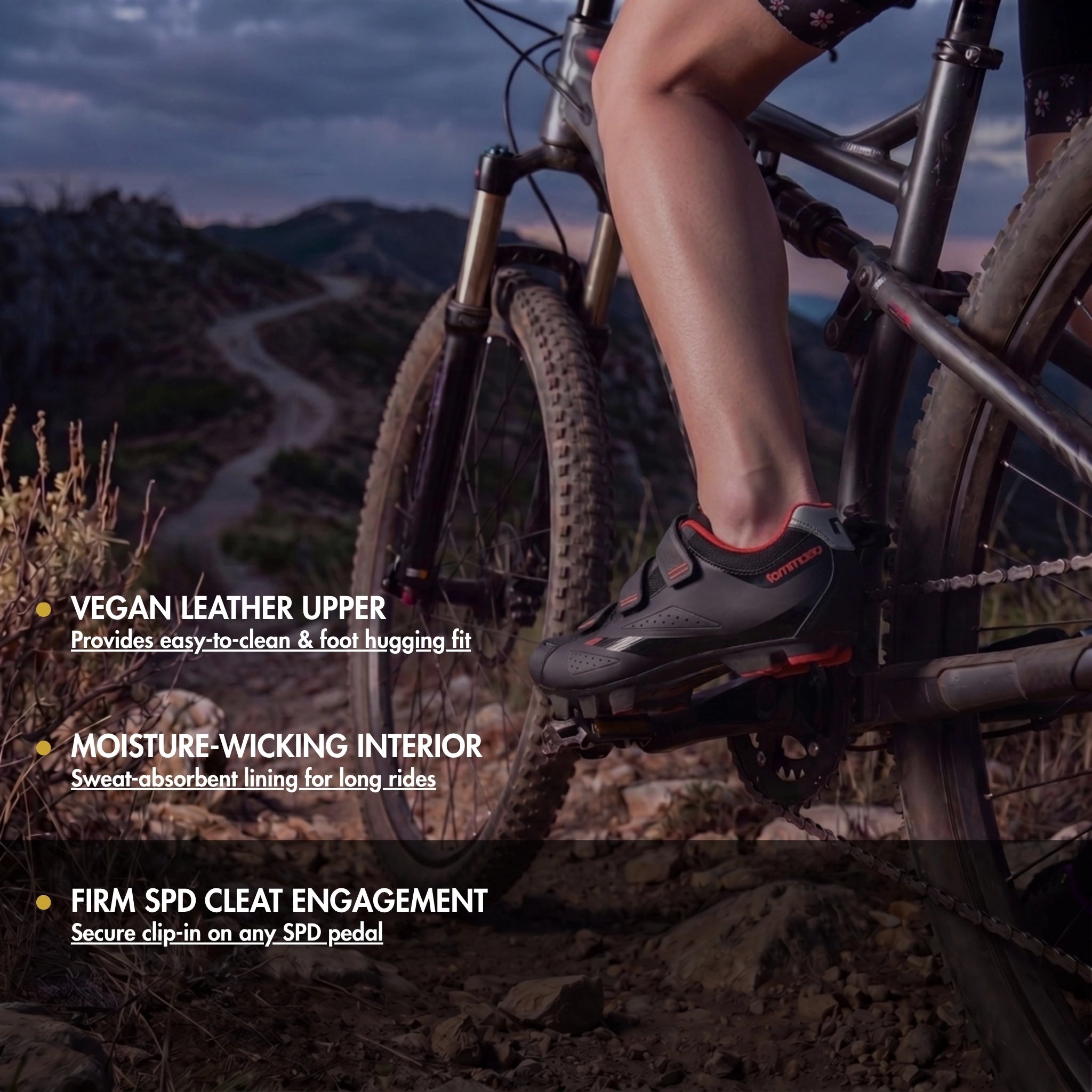 Terra - MTB/Indoor Cycling / SPD Cleats Included