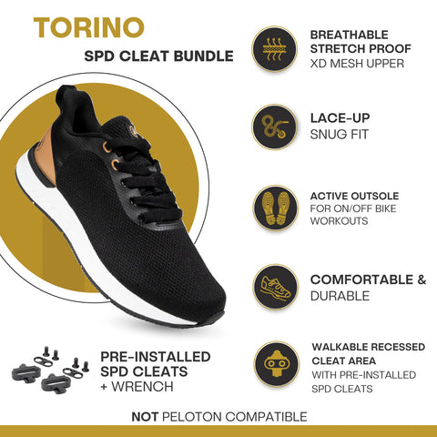 Torino - Indoor Cycling / SPD Cleats Included
