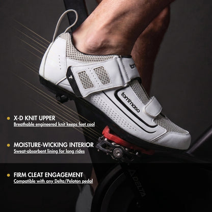 Veloce - Peloton Cycling Shoes - Delta Cleats Included