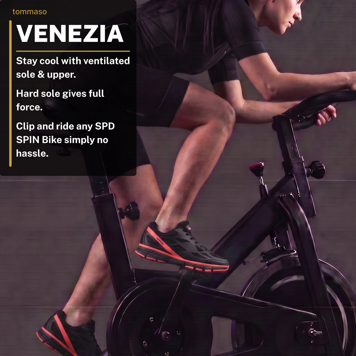 Women's Venezia - Indoor Cycling & Commuting / SPD Cleats Included