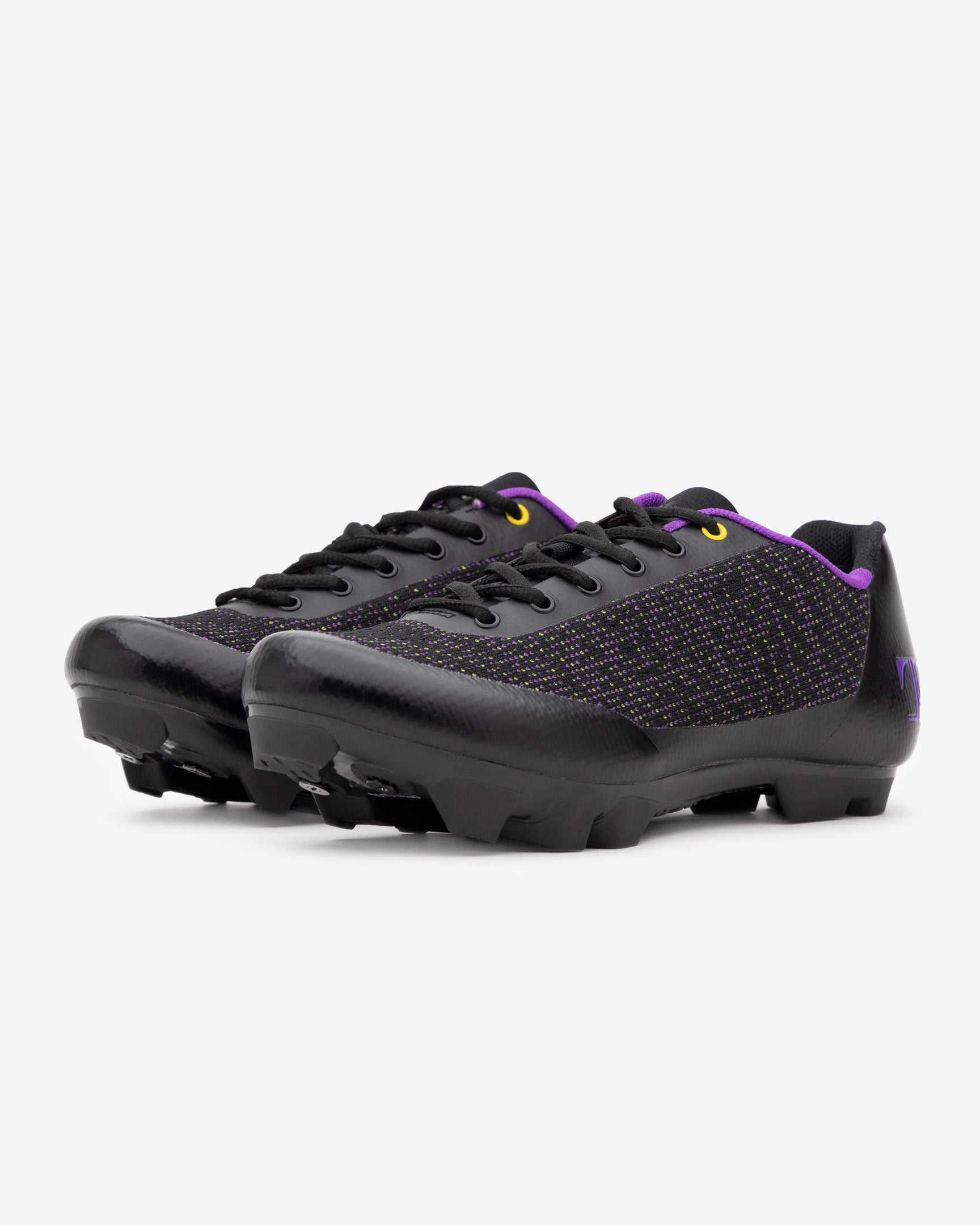 Terra Aria Knit with SPD Cleats - black/purple